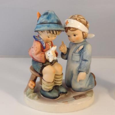 Pair of Hummel Figurines- 'Little Nurse'