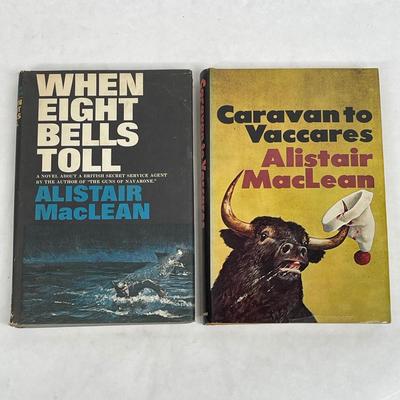 Book Lot - When Eight Bells Toll & Caravan to Vaccares by Alistair Maclean