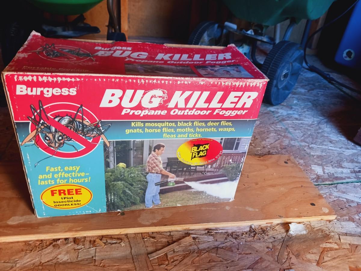 BURGESS BUG KILLER PROPANE OUTDOOR FOGGER | EstateSales.org