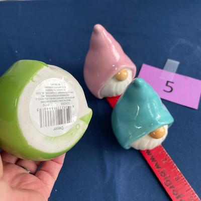 Ceramic Easter Gnomes