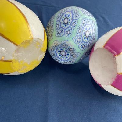 Easter egg candles