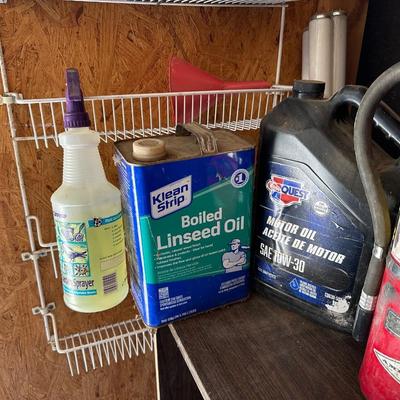 AUTOMOTIVE FLUIDS, OILER CAN, FIRE EXTINGUISHER AND MORE