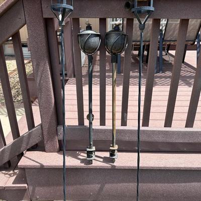 TIKI TORCH HOLDERS
