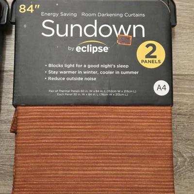 New Eclipse Sundown "Spice" Curtains