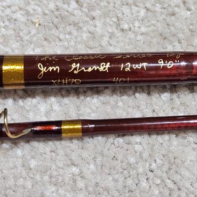 9' 12 Weight Fly Rod by Jim Grandt and a Hardy Reel (BWS-DW)