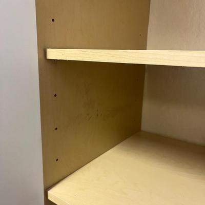 White Cabinet, Shelves & Storage Tub (G-MG