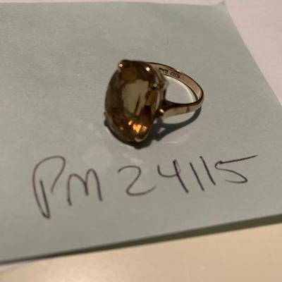 14k Yellow Gold Estate Ring Size 7 / 5 grams