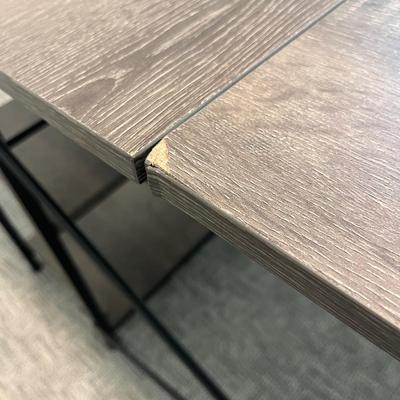 L Shaped Desk With Shelves (BO-MG)