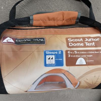 Ozark Trail Scout Junior dome tent with poles for a canopy
