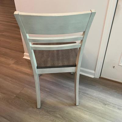 Wood Dining Table w/ Leaf & Four Chairs (DR-MK)