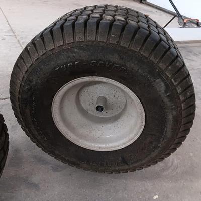 Two Tubeless Carlisle 20x6.00 - 8 NHS Tires