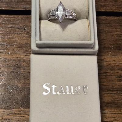 Stauer Sterling Silver & Cubic Zirconia Ring