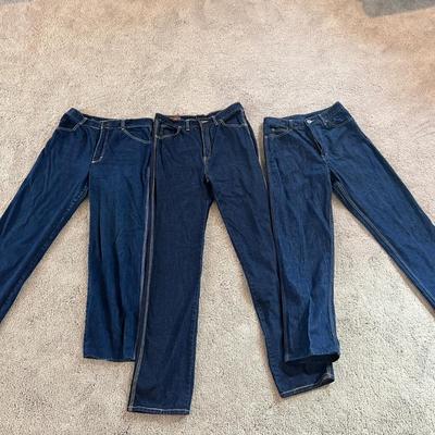 Lot of 3 Vintage Women’s Jeans Denim - Fiorucci, Calvin, Rigolletto