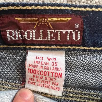 Lot of 3 Vintage Women’s Jeans Denim - Fiorucci, Calvin, Rigolletto