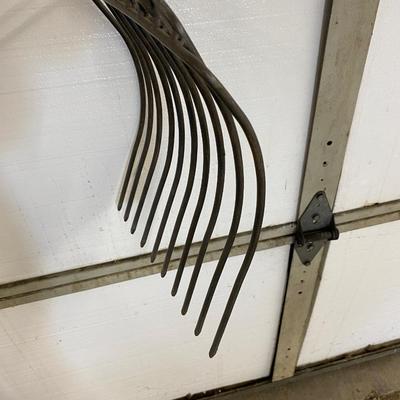Ergonomic Handle Hoe, Super Cool Lighr Weight Pitch Fork, and Yard Rake