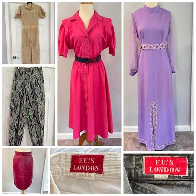 Big Women’s Vintage Clothing Lot