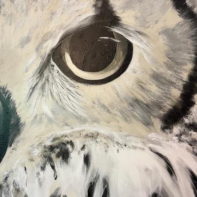 “Tawny Owl” Painting (DR-MK)