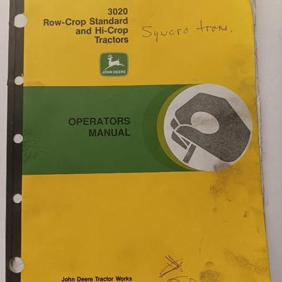 John Deere Tractor shop manual and Ford Tractor shop manuals