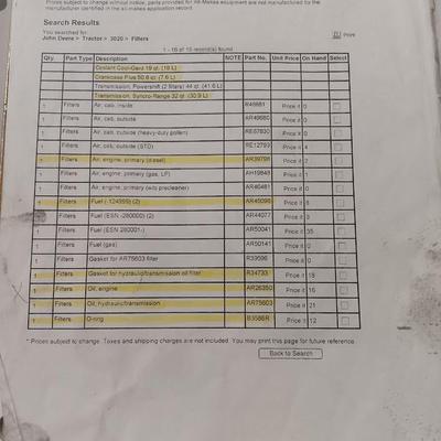 John Deere Tractor shop manual and Ford Tractor shop manuals