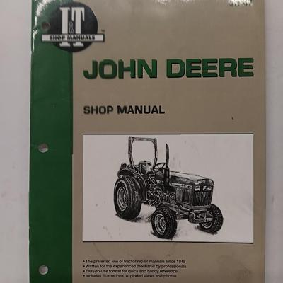 John Deere Tractor shop manual and Ford Tractor shop manuals