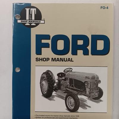 John Deere Tractor shop manual and Ford Tractor shop manuals