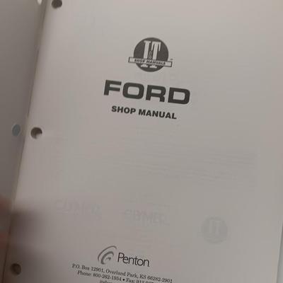 John Deere Tractor shop manual and Ford Tractor shop manuals