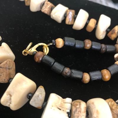 Unique multi Stone Necklace