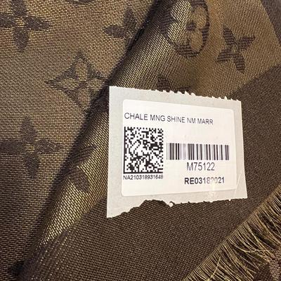 NIB Louis Vuitton Monogram Shine Shawl