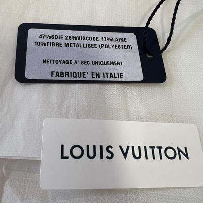 NIB Louis Vuitton Monogram Shine Shawl