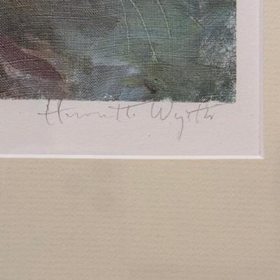 Henriette Wyeth ~ September Bloom ~ S/N Ltd Ed