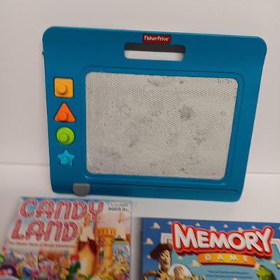 Candy Land Game - Memory Game - Magnetic board with shapes