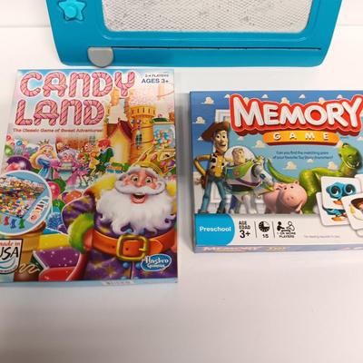 Candy Land Game - Memory Game - Magnetic board with shapes