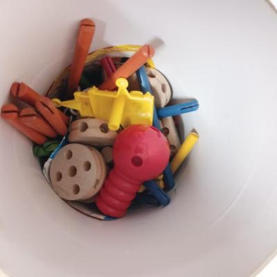 The classic Tinkertoy Constuction Set