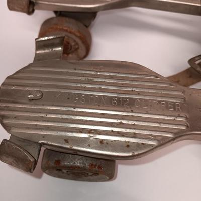 Kingston 612 Clipper Antique metal roller skates