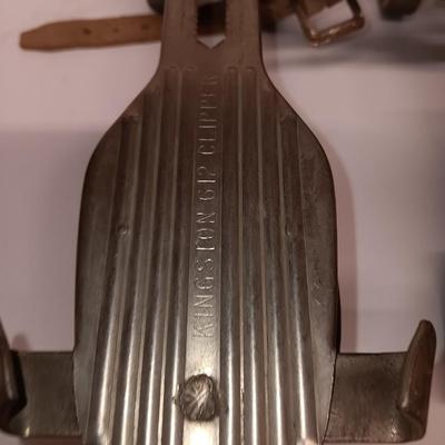 Kingston 612 Clipper Antique metal roller skates