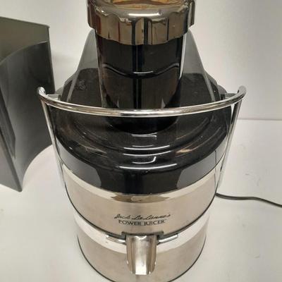 Nice stainless Jack LaLanne's Power Juicer Model E-1188
