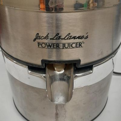 Nice stainless Jack LaLanne's Power Juicer Model E-1188