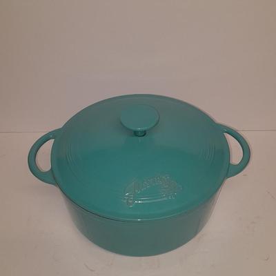 Beautiful cast iron FIESTA pot with lid