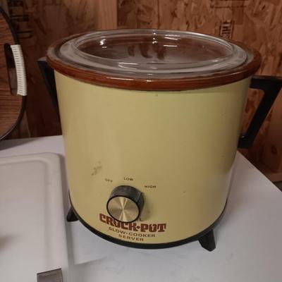Kitchen essentials - silverware trays - pitcher - crockpot - towel hangers - and more