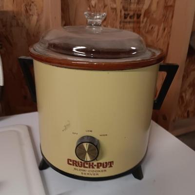 Kitchen essentials - silverware trays - pitcher - crockpot - towel hangers - and more