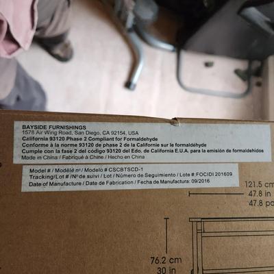 Bayside Furinshings Computer Desk New in Sealed Box