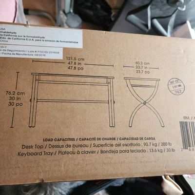 Bayside Furinshings Computer Desk New in Sealed Box