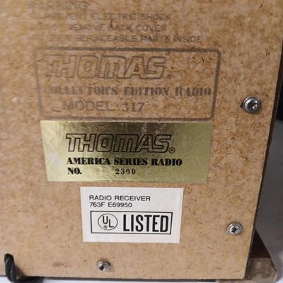 Thomas America series radio Receiver AM/FM Cassette player