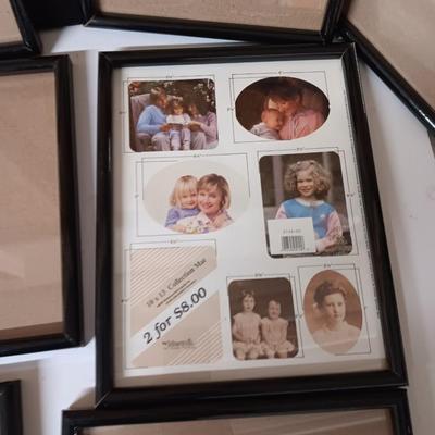 Black framed picture frames