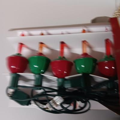 Neat Christmas Ornaments - Bubble Lights - and Christmas lights