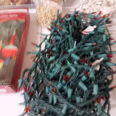 Neat Christmas Ornaments - Bubble Lights - and Christmas lights