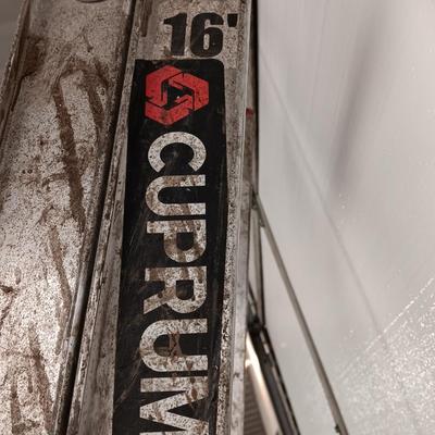 Cuprum Extension Ladder Model 554-16 Ladder size 16 foot - 200 lb. duty rating