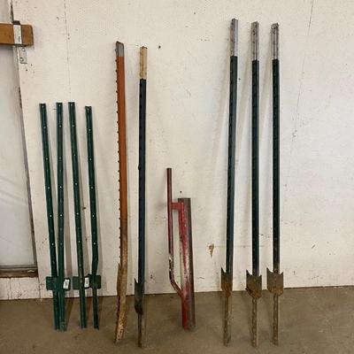 T-Posts 4-5-6 ft and a T-Post Pounder
