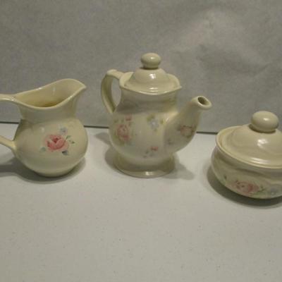 Tea Rose Pfalzgraff Tea Set