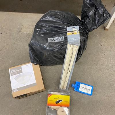 Household Items, Insulation, light fixture and more